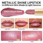 Metallic Shine Lipstick - 39 Colors - #05 Be Happy - 4.3g