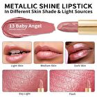 Metallic Shine Lipstick - 39 Colors - #12 Cherry Bomb - 4.3g