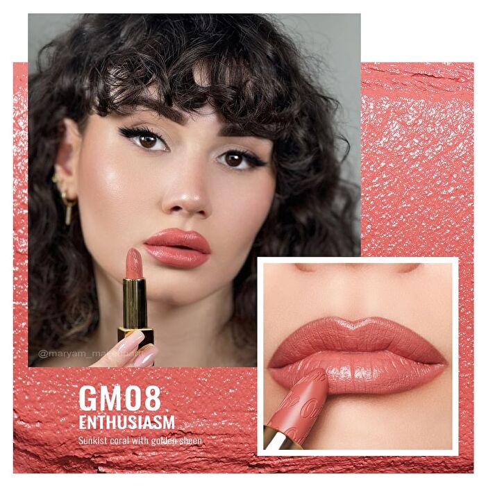 Metallic Shine Lipstick - 39 Colors - #13 Baby Angel - 4.3g