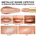 Metallic Shine Lipstick - 39 Colors - #19 Persimmons - 4.3g