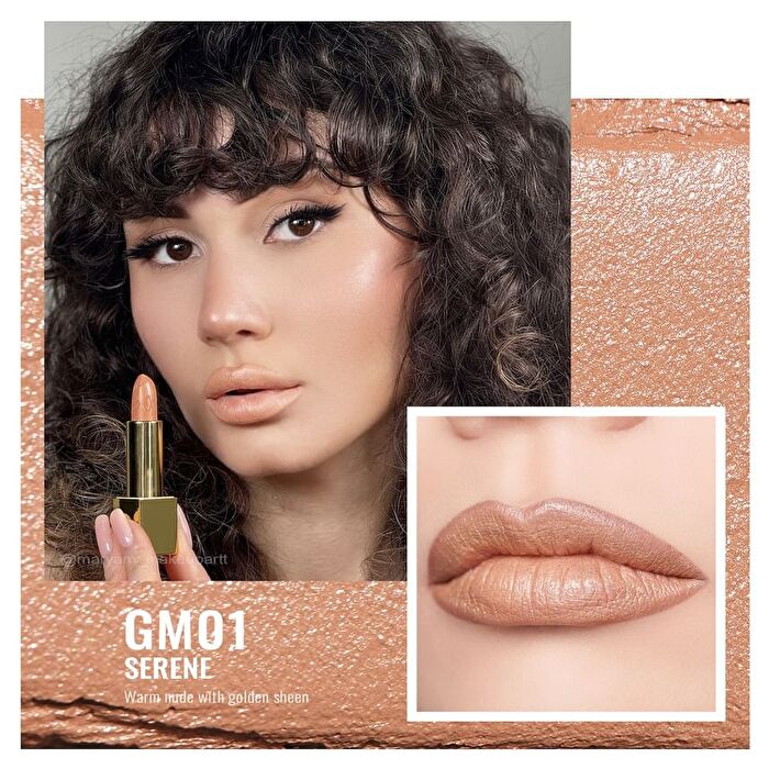 Metallic Shine Lipstick - 39 Colors - #21 Midnight Mirage - 4.3g