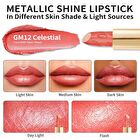 Metallic Shine Lipstick - 39 Colors - #GM03 Deep down - 4.3g