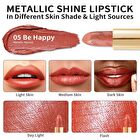 Metallic Shine Lipstick - 39 Colors - #GM03 Deep down - 4.3g