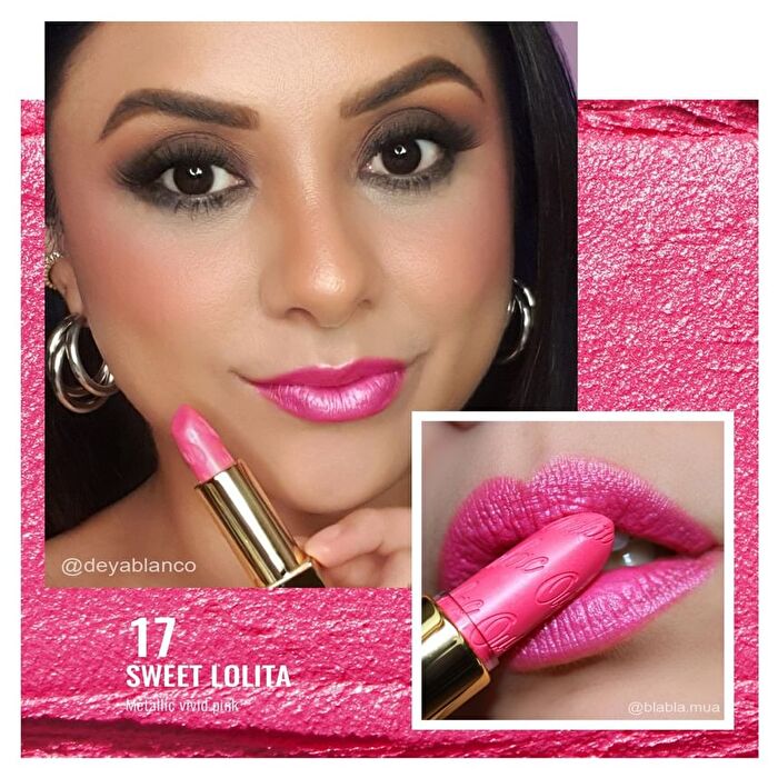Metallic Shine Lipstick - 39 Colors - #GM03 Deep down - 4.3g