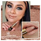 Metallic Shine Lipstick - 39 Colors - #GM04 Mauve Babe - 4.3g