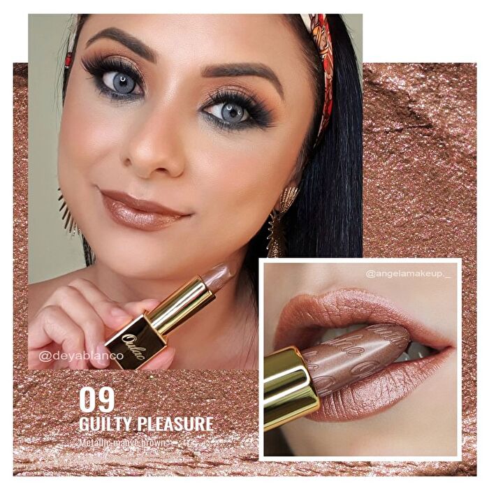 Metallic Shine Lipstick - 39 Colors - #GM07 Outrageous - 4.3g