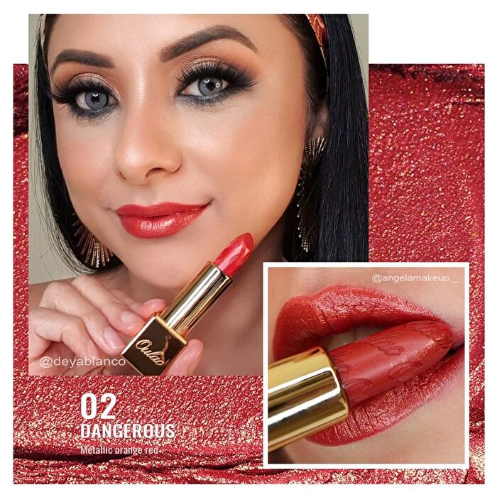 Metallic Shine Lipstick - 39 Colors - #GM10 Chicness - 4.3g
