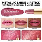 Metallic Shine Lipstick - 39 Colors - #GM10 Chicness - 4.3g