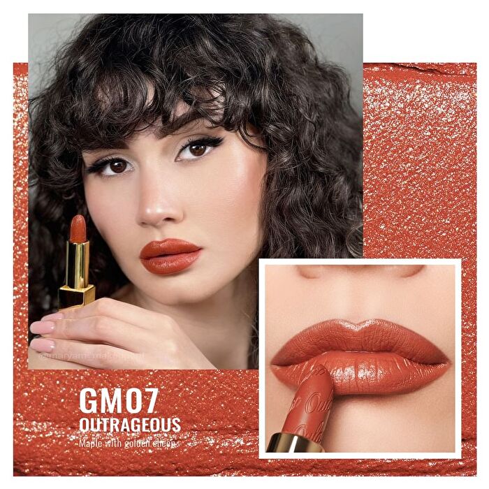 Metallic Shine Lipstick - 39 Colors - #GM13 Daring - 4.3g
