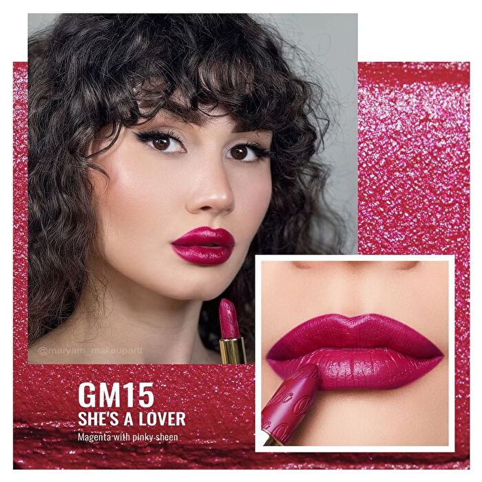 Metallic Shine Lipstick - 39 Colors - #GM13 Daring - 4.3g