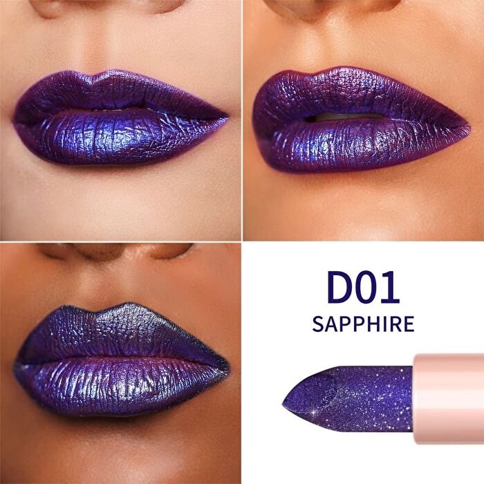 Infinity Moisture Shine Lipstick - 21 Colors - #D01 Sapphire - 4g