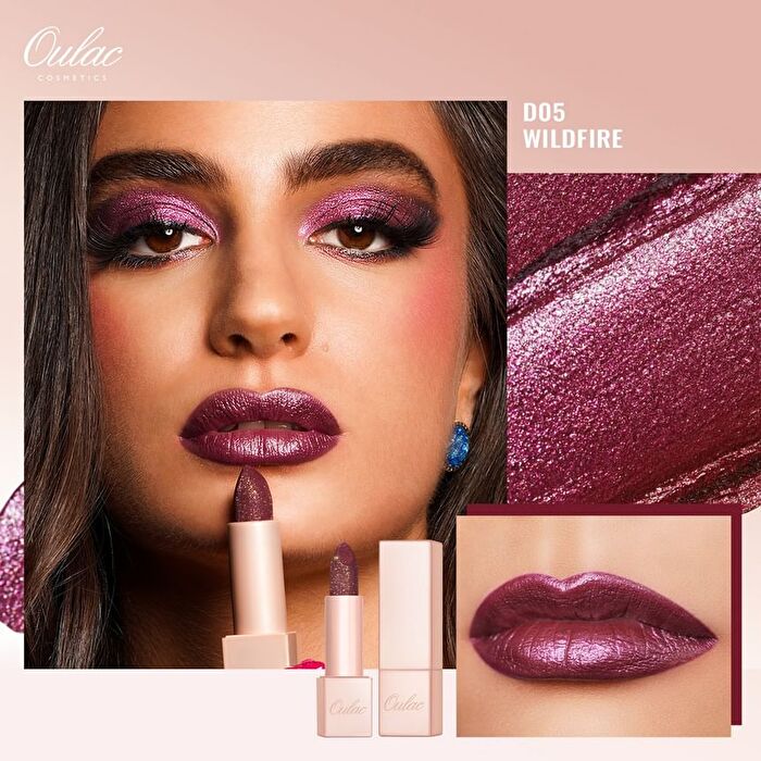 Infinity Moisture Shine Lipstick - 21 Colors - #D01 Sapphire - 4g