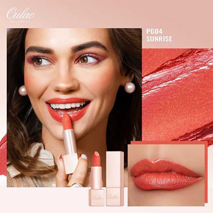 Infinity Moisture Shine Lipstick - 21 Colors - #D04 Brunt Rose - 4g