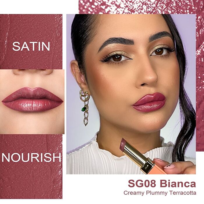 Sensual Glow Rich Crème Lipstick - 15 Colors - #SG06 Babe - 4g