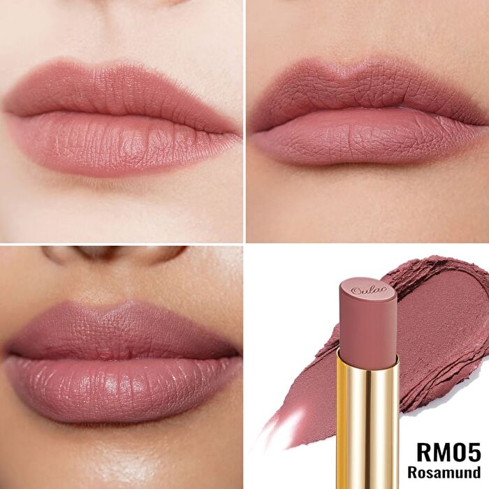 Rosérium Matte Lipstick - 6 Colors - #RM03 Rosemary - 3.7g