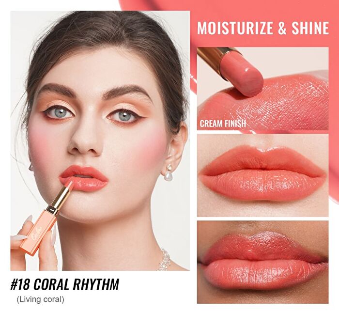 Moisture Shine Lipstick - 26 Colors - #02 Grande Dame - 2.2g