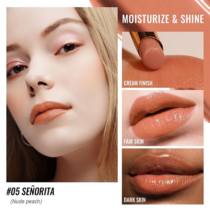 Moisture Shine Lipstick - 26 Colors - #08 Love Hate - 2.2g
