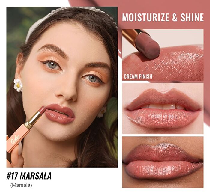 Moisture Shine Lipstick - 26 Colors - #08 Love Hate - 2.2g