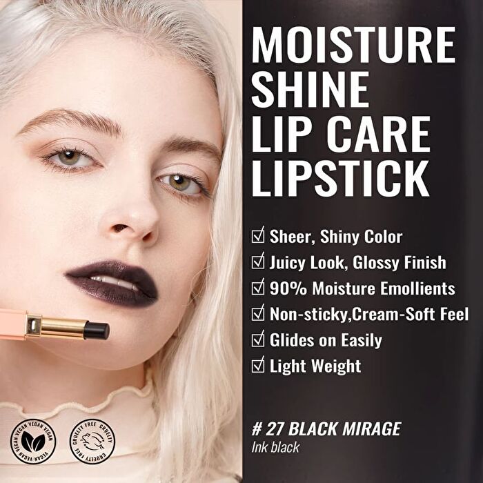 Moisture Shine Lipstick - 26 Colors - #08 Love Hate - 2.2g