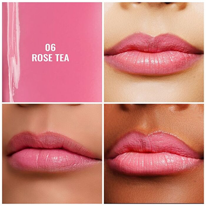 Color Shine Lip & Cheek Crayon - 6 Colors - #06 Rose Tea - 2.48g