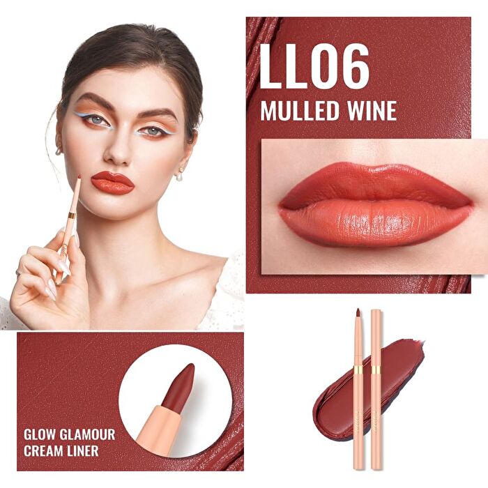 Glow Glamour Creamy Eye & Lip Liner - 20 Colors - #07 Cherry - 0.28g