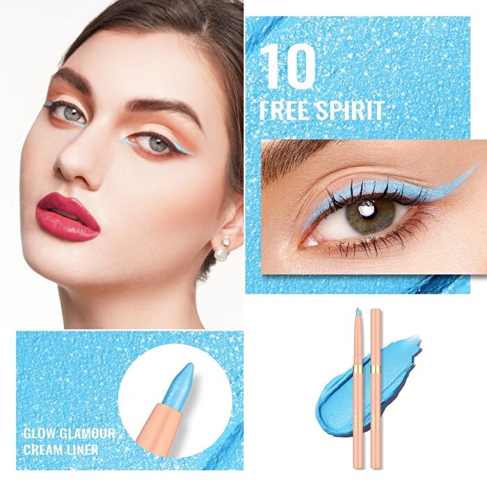 Glow Glamour Creamy Eye & Lip Liner - 20 Colors - #LL08 Ruby - 0.28g