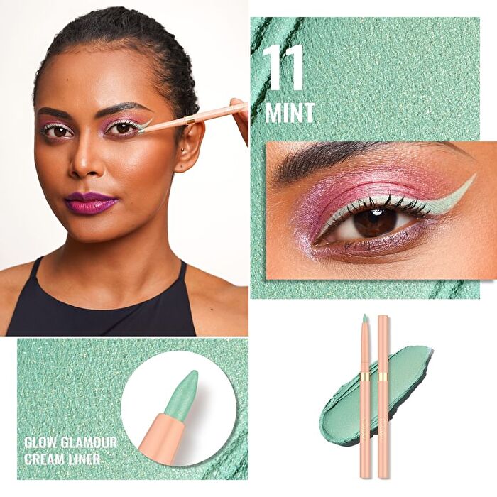 Glow Glamour Creamy Eye & Lip Liner - 20 Colors - #LL09 Lilac Love Pink - 0.28g