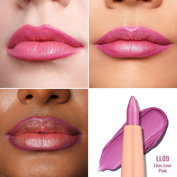 Glow Glamour Creamy Eye & Lip Liner - 20 Colors - #LL09 Lilac Love Pink - 0.28g