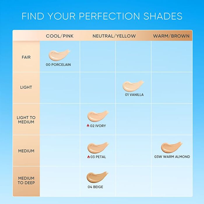 Skintific Cover Perfect Serum Concealer - 6 Shades - 01 Vanilla - 5ml