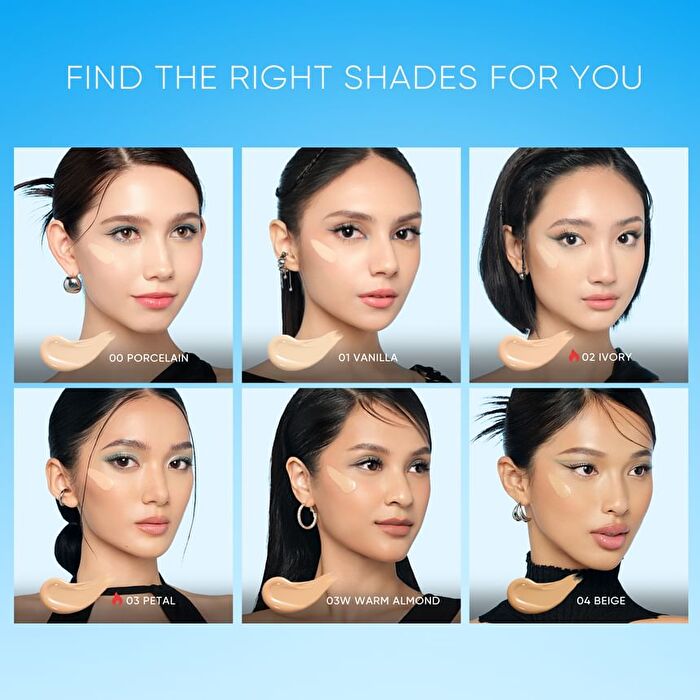 Skintific Cover Perfect Serum Concealer - 6 Shades - 02 Ivory - 5ml