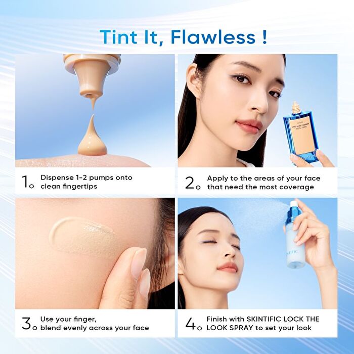 Skintific Daily Filter Perfect Skin Tint - 5 Shades - 01 Vanilla - 28g