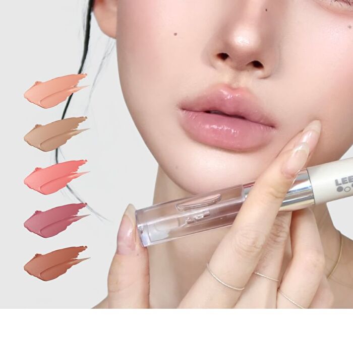 Leemember Matte Gloss Non-Stick Double-Ended Liquid Lipstick - 5 Colors - #SLP09 - 2.2g*2