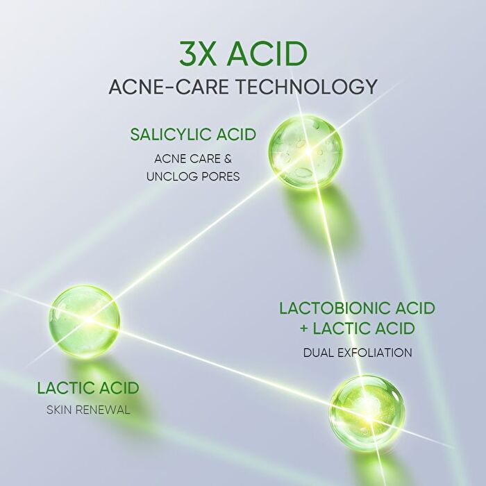 Skintific 3X Acid Anti-Acne Gel Moisturizer - 30g