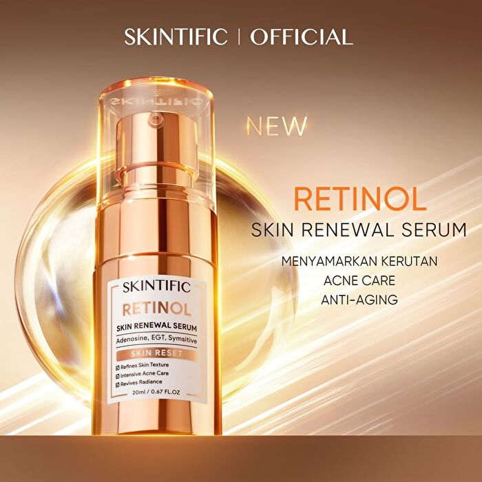 Skintific Retinol Skin Renewal Serum - 20ml