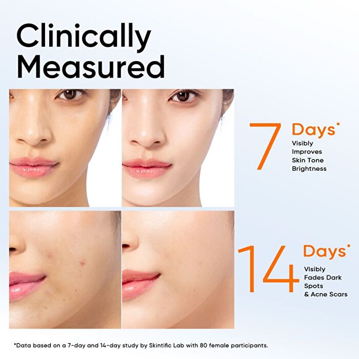 Skintific 10% Pure Vitamin C Brightening Serum Set - 2pcs (1g + 9g)
