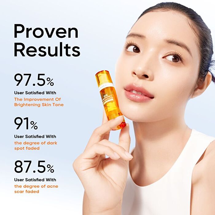 Skintific 10% Pure Vitamin C Brightening Serum Set - 2pcs (1g + 9g)