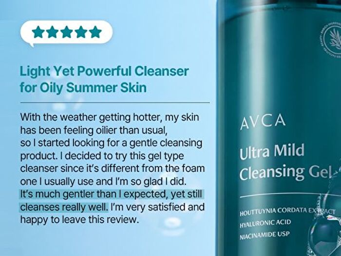 Avca Ultra Mild Cleansing Gel - 300ml