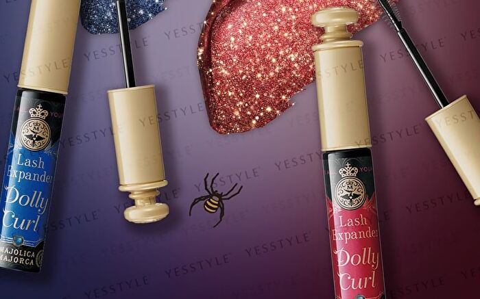 Majolica Majorca Lash Expander Dolly Curl Mascara Sparkle - RD401 Candy Red