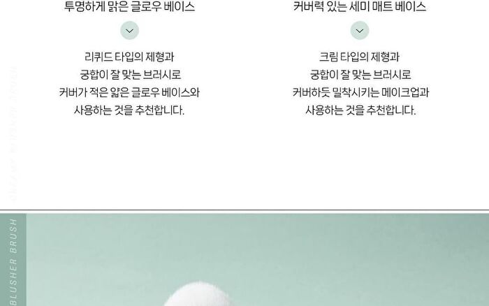 Creamy Blusher Brush 888 Set - 2 pcs