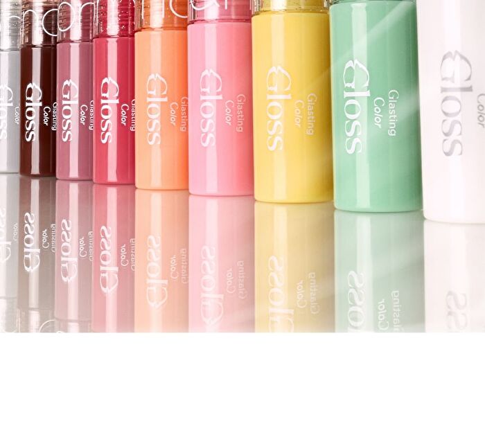 romand Glasting Color Gloss Mini - 9 Colors - #18 Red Bean Tteok