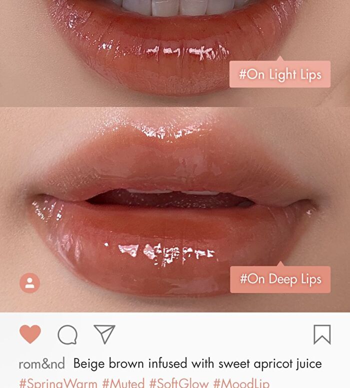 romand The Juicy Lasting Tint Fruit Milk Tea Edition - 2 Colors - #35 Earl Grey Lychee