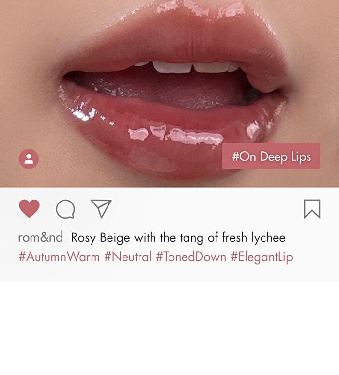romand The Juicy Lasting Tint Fruit Milk Tea Edition - 2 Colors - #35 Earl Grey Lychee