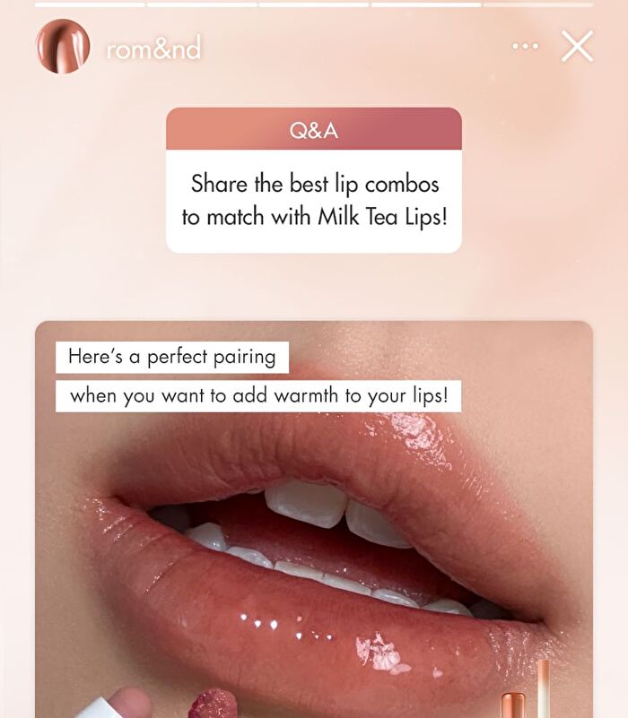 romand The Juicy Lasting Tint Fruit Milk Tea Edition - 2 Colors - #35 Earl Grey Lychee