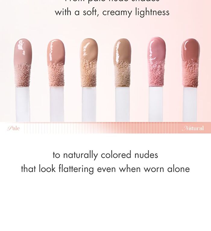 romand Glasting Color Gloss Cream Nude Edition - 6 Colors - #12 Cream Shell