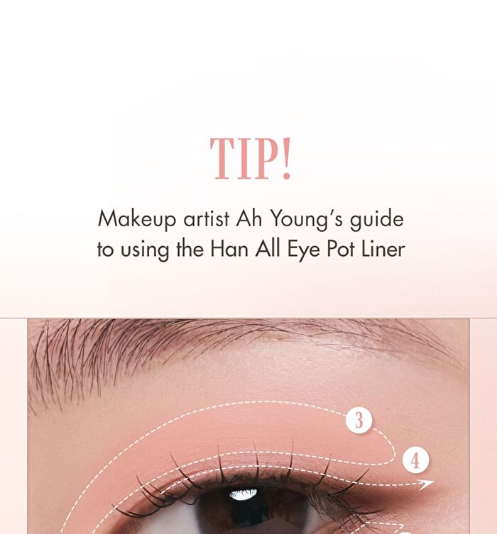 romand Han All Eye Pot Liner - 3 Types - #01 Brown Taupe Pot