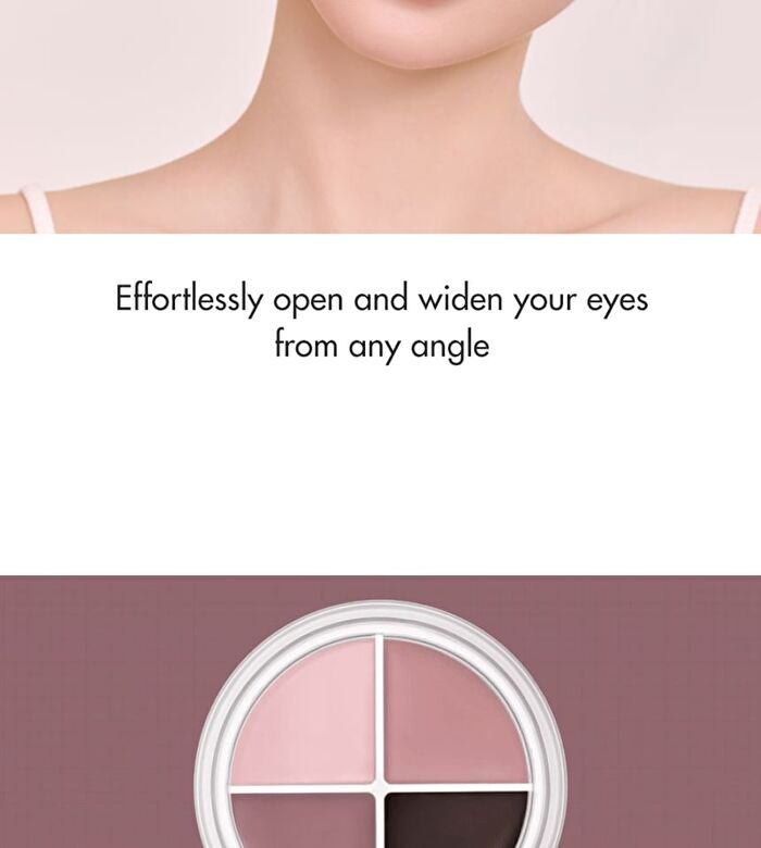romand Han All Eye Pot Liner - 3 Types - #02 Dusty Rose Pot