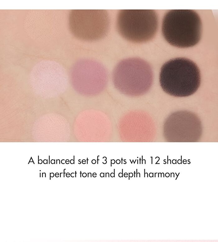 romand Han All Eye Pot Liner - 3 Types - #02 Dusty Rose Pot