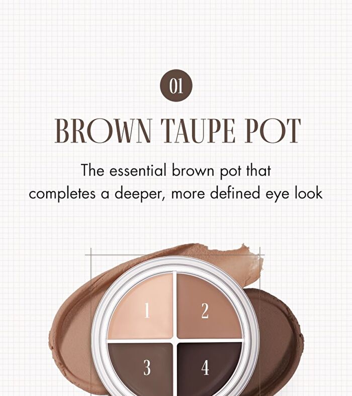 romand Han All Eye Pot Liner - 3 Types - #03 Peony Cream Pot