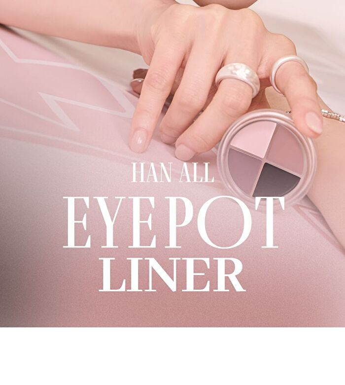 romand Han All Eye Pot Liner - 3 Types - #03 Peony Cream Pot