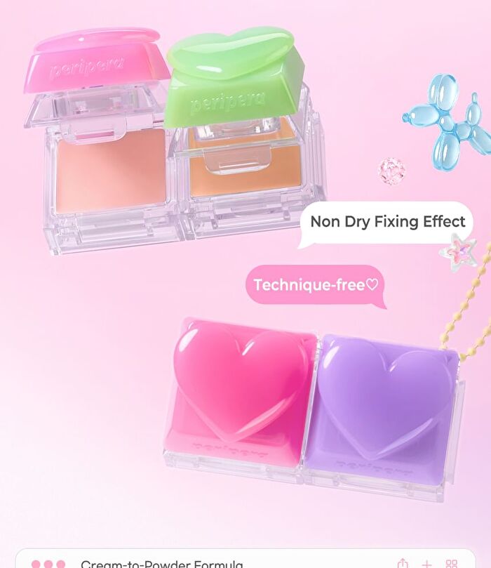 peripera Tok Blush Keycap - 26 Colors - #26M My Favorite Red